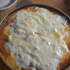 Una foto de Lasagna de berenjenas y zapallitos