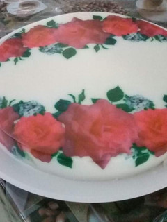 Una foto de Gelatina de leche