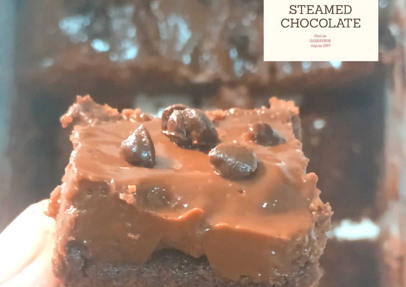 Kue coklat kukus lumer, ekonomis 1 telur,tanpa mixer