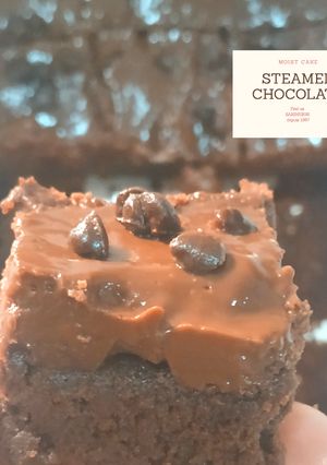 Foto resep Kue coklat kukus lumer, ekonomis 1 telur,tanpa mixer