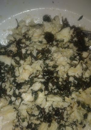 صورة لوصفة جبنة بزعتر اخضر