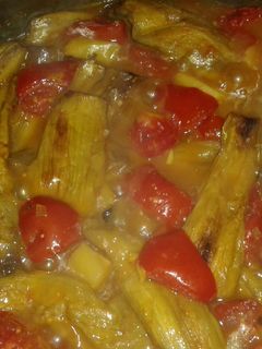 عکسی از دستور خوراک بادمجون
