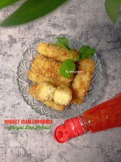 Foto resep Nugget Ayam Ekonomis, Kenyal Dan Lembut #344