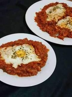 শাকশুকা (shakshuka recipe in Bengali) রেসিপির প্রধান ছবি