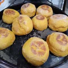 Una foto de Pancitos de calabaza