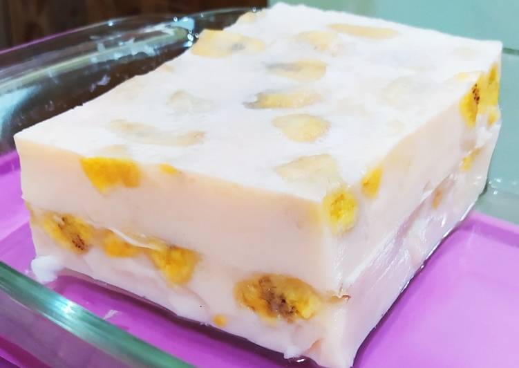 Cara Membuat Pudding Pisang yang Enak