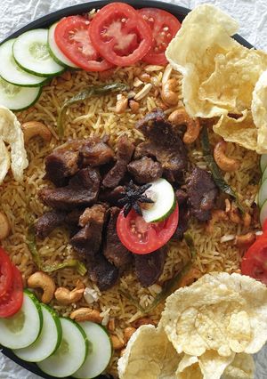 Foto resep Nasi Kebuli Daging Sapi