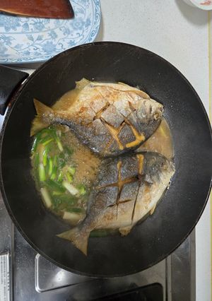 醬燒鯧魚 的食譜成品照片