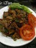 Daging bebek Bumbu pedas