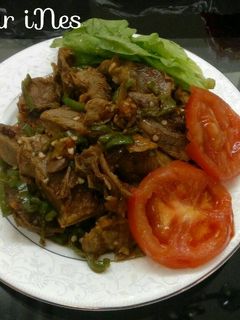 Foto resep Daging bebek Bumbu pedas
