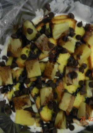 A picture of Pineapple Cream Trifle.