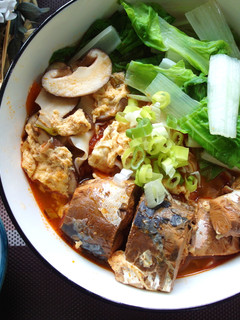 【防疫料理】茄汁鯖魚麵 的食譜成品照片