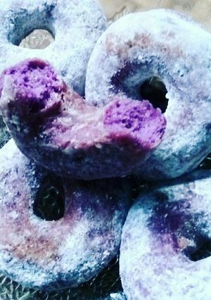Foto resep Donat Ubi Ungu