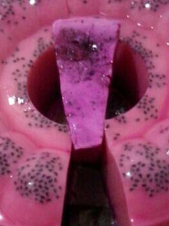 Foto resep Puding buah naga nutrijell