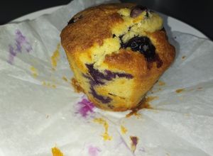 Foto principal de Muffins de yogurt y arándanos🧁🍇