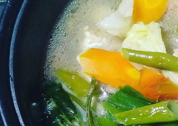 Cara Gampang Menyiapkan Sup tempe bening Anti Gagal