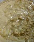 Salsa cremosa de atún, queso y zanahoria