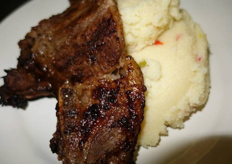 Steps to Make Perfect Braai pap and prime steak