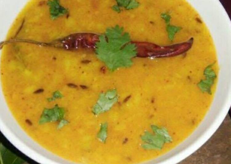 Recipe of Perfect Punjabi Moong Masri Dal