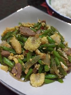 Foto resep Orak Arik Buncis dengan Baso dan Putren