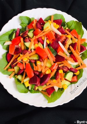 A picture of Veggie salad🥗.
