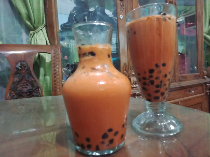 Anti Ribet, Bikin RESEP THAI TEA BOBA-DAPUR MARISA Untuk Jualan