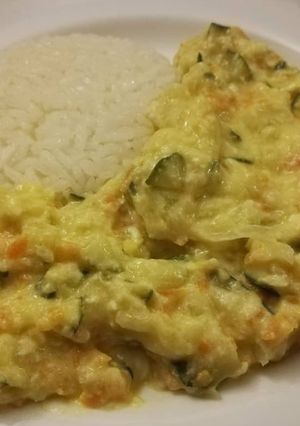 Una foto de Guiso de zapallitos (sin carne)
