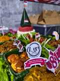 Tumpeng Nasi Merah Putih Lengkap