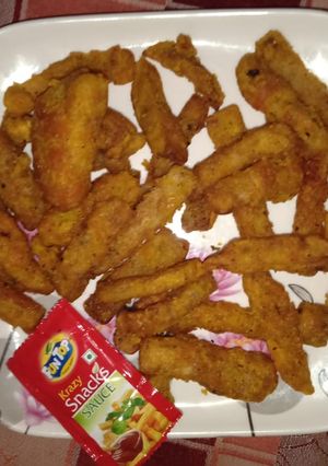 A picture of Potato fritters.
