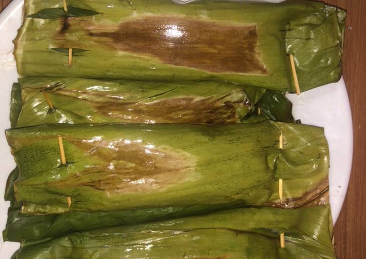 Cara Gampang Menyiapkan Ketan bakar kornet Anti Gagal