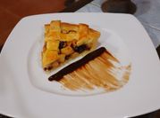Una foto de tartas de manzana sin horno