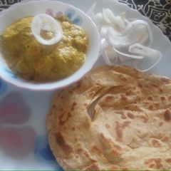 A picture of Shahi paneer(white gravy).