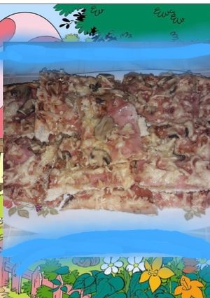 Φωτογραφία της συνταγής Στρουμφοπίτσα🍬🍬