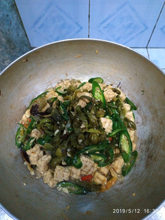 Foto resep Oseng genjer tempe lombok ijo