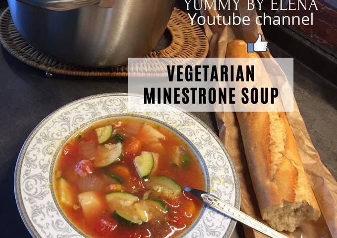 Vegetarian Minestrone Soup