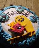 Feliz día!! Torta papa frita, para papucho!!