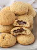 Biscotti con cuore di Nutella
