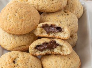 Foto di Biscotti con cuore di Nutella