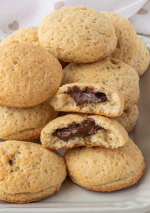 Foto di Biscotti con cuore di Nutella