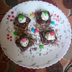 A picture of Bread chocolate bite.