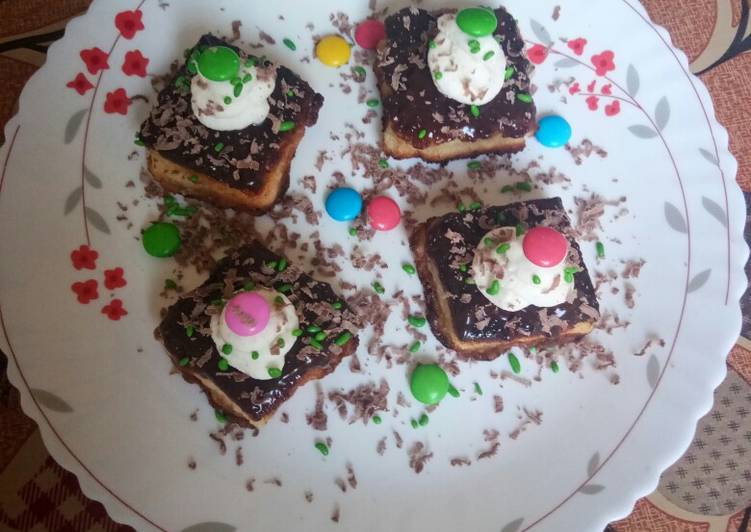 Recipe of Perfect Bread chocolate bite