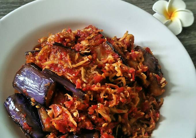 Resep Terong Balado Teri Medan, Sempurna