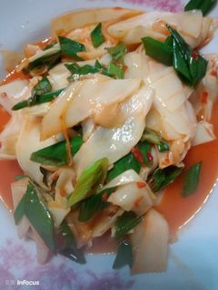 辣豆瓣炒筍片 的食譜成品照片