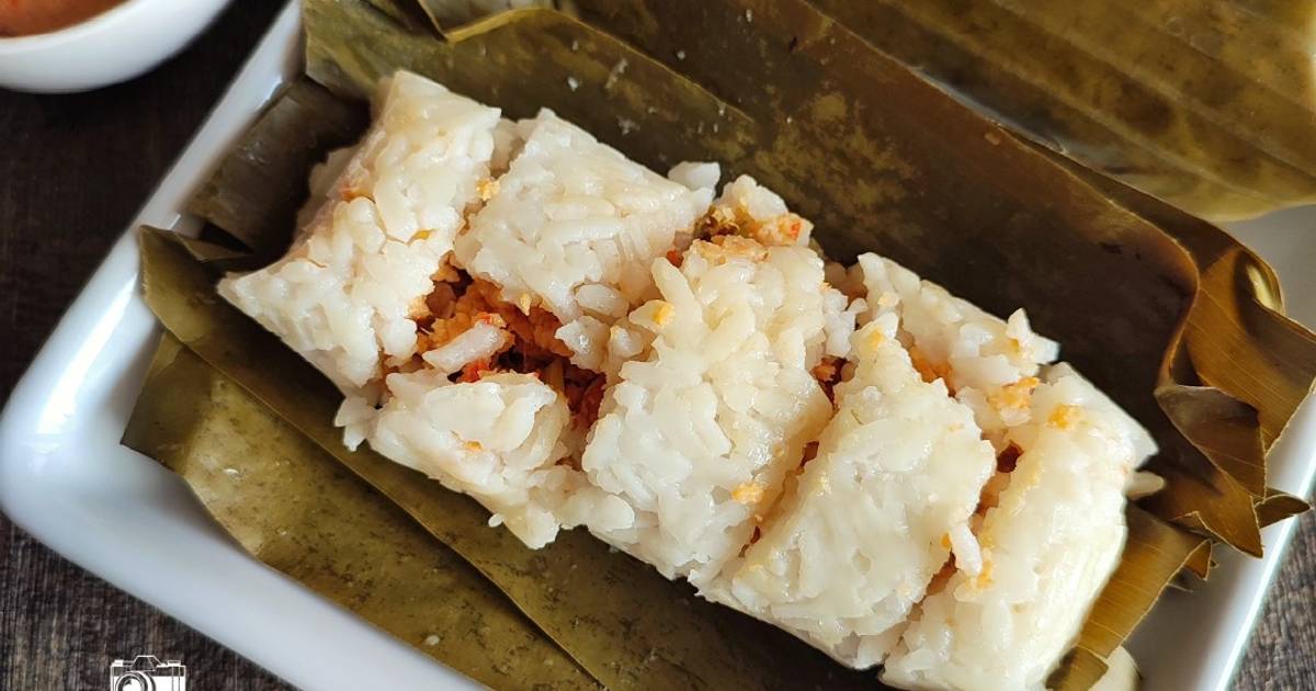 Resep Lontong Isi Oncom Wortel Paling Mudah dan Enak