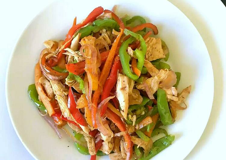 Steps to Make Shredded Chicken Stir fry in 20 Minutes at Home