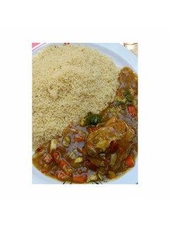 A picture of Chicken curry.