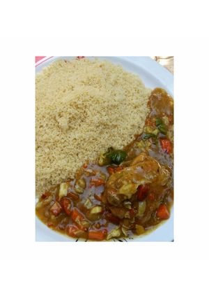 A picture of Chicken curry.