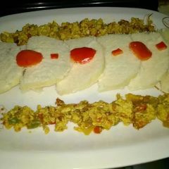 A picture of Fried yam.