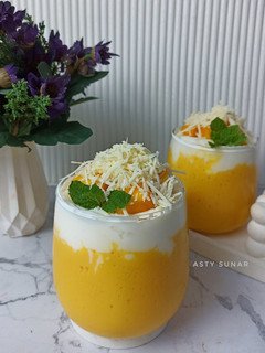 Foto resep Mango Cheese Smoothies