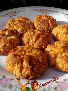 Φωτογραφία της συνταγής Μπισκότα 🍪 βρώμης με ινδοκάρυδο και μέλι 🍯💞
